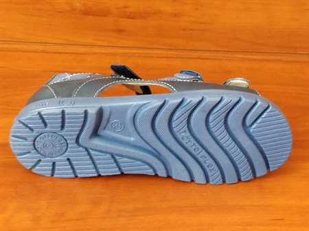 Босоножки Тотто, модель 1027-3,43,13, цвет темно-синий/синий, размеры 27-34 - фото 4977