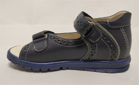 Босоножки Тотто, модель 10216-2,010, цвет синий, размеры 27-34 - фото 5472